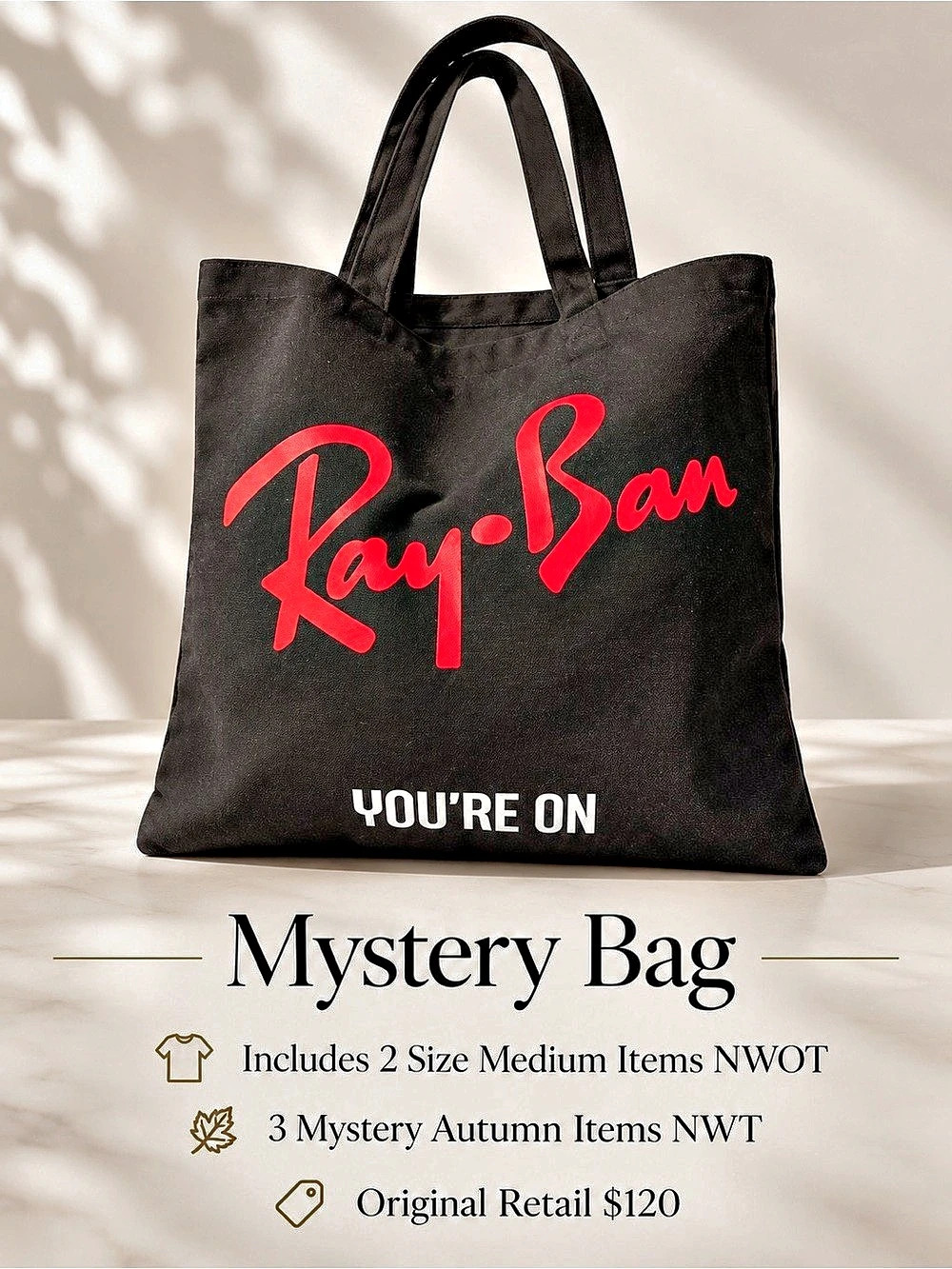 Ray-Ban "You're On" Mystery Bag